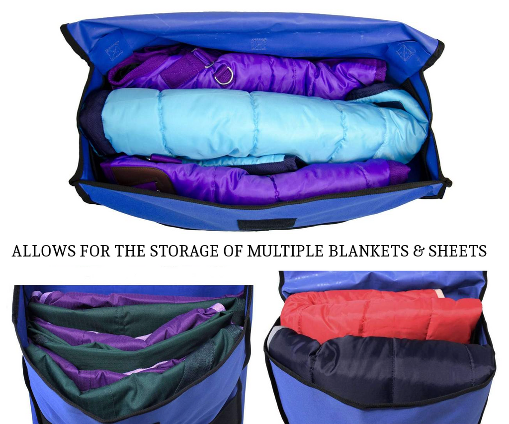 Tough-1 Blanket Storage Bag - Chevron Print: Chicks Discount Saddlery