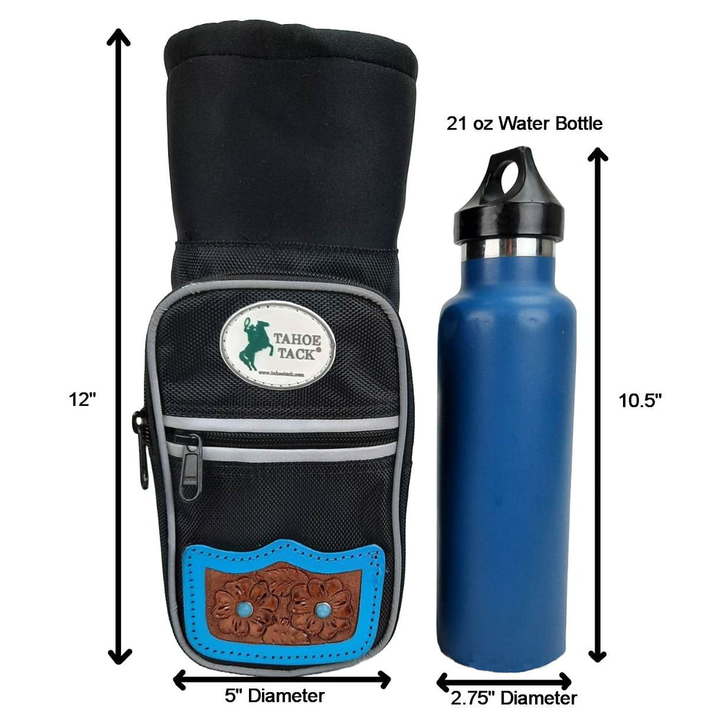 Made Easy Kit Neoprene Water Bottle Carrier Holder with Adjustable Shoulder Strap for Insulating & Carrying Water Container Canteen Flask Available