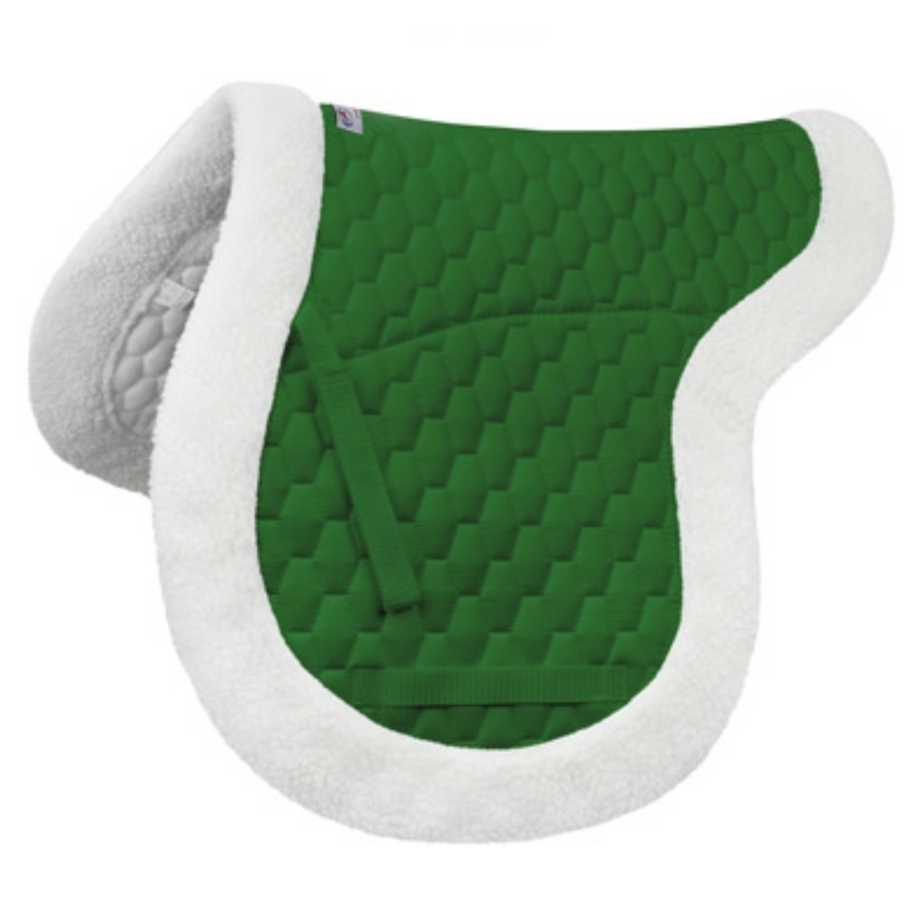 Derby Originals Fleece Padded Contour All Purpose English Saddle Pad ...