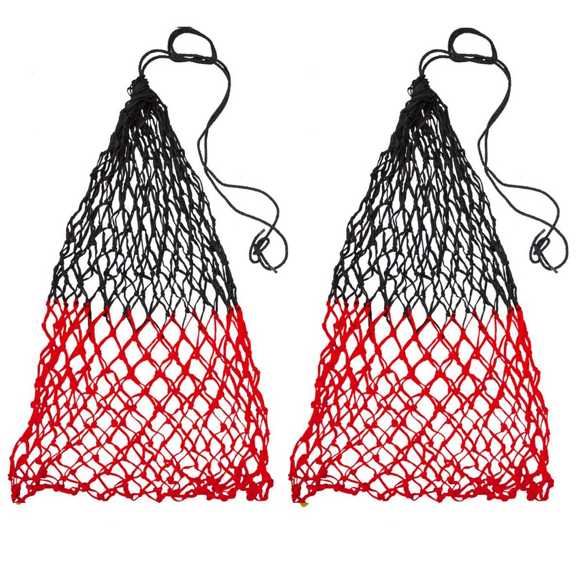 Superior slow feed hay net with gentle mesh for hay