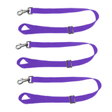 Purple Derby Originals Heavy Duty Adjustable 30” Nylon Hanging Bucket Straps For Water and Feed Buckets 