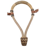 Tahoe 5/8" Natural Rawhide Braided Bosal with Rawhide Core & Leather Hanger Versatile Horse Training Gear with Classic Design & Comfortable Fit Brown / Tan