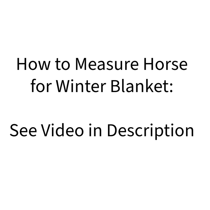 420D Water Resistant Breathable Medium Weight Horse and Draft West