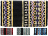 Tahoe Tack 34" x 38" Livia New Zealand Wool Western Show Saddle Blanket