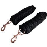 Derby Originals Set of 2 Braided Poly Lead Ropes 1" x 10'