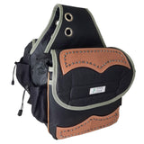 Tahoe Tack Durango Triple Layer Padded 600D Western Saddle Bag