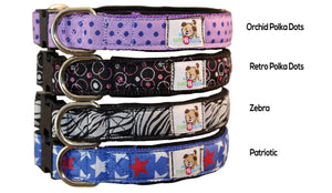 CuteNfuzzy Padded Adjustable Dog Collar with Overlay Warranty - Tack Wholesale