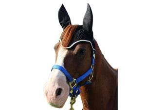 Comfort Show Crochet Ear Net with Forelock Opening by Paris Tack